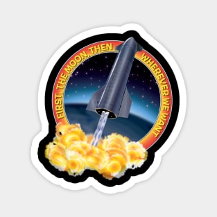 Starship Blastoff Magnet