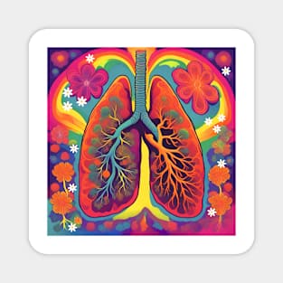 Take care of your lungs Magnet