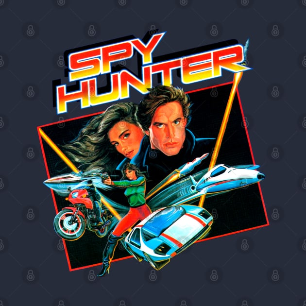 Mod.2 Arcade Spy Hunter Video Game by parashop