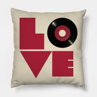 Show your LOVE for Vinyl Records Pillow