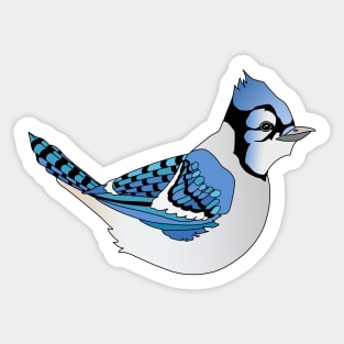 Gift Sticker : Blue Jay Bird Lover Cute Decor Birdism Watcher