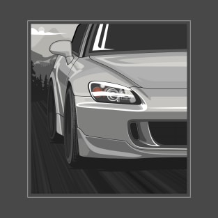 Honda S2000 AP2 Rolling - Silverstone T-Shirt