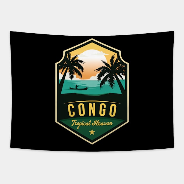 Congo tropical heaven Tapestry by NeedsFulfilled