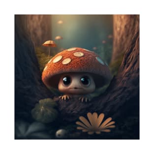 Mighty Cute Little Mushroom T-Shirt