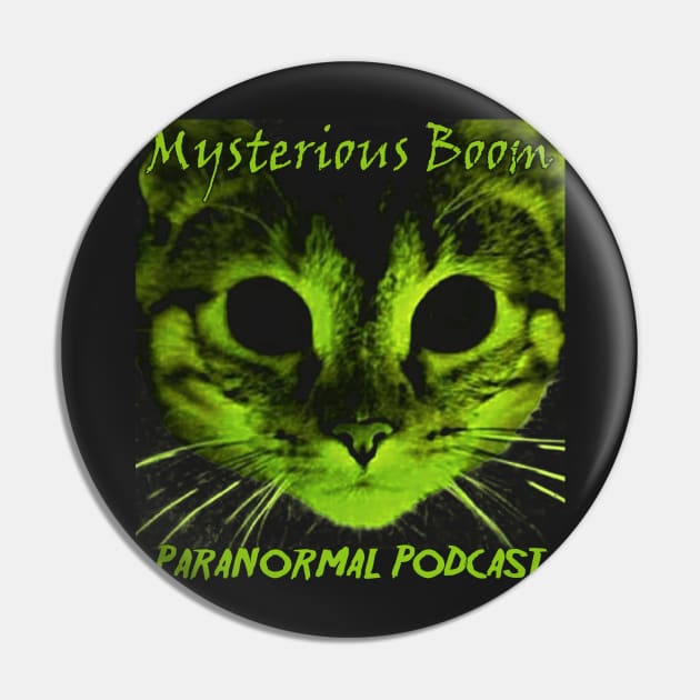 Mysterious Boom Podcast Cover Pin by MysteriousBoom