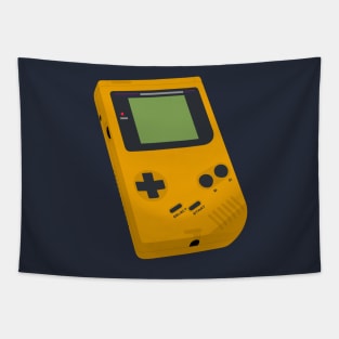 Retro Handheld Yellow Tapestry