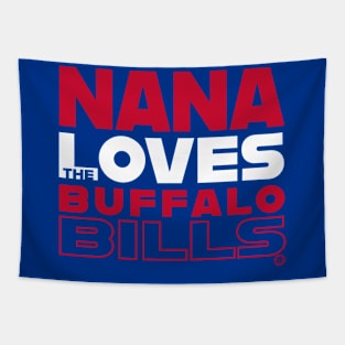 Nana loves the Buffalo Bills Tapestry