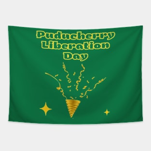 Indian Festivals - Puducherry Liberation Day Tapestry