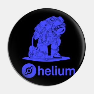 Helium  Crypto Cryptocurrency HNT  coin token Pin