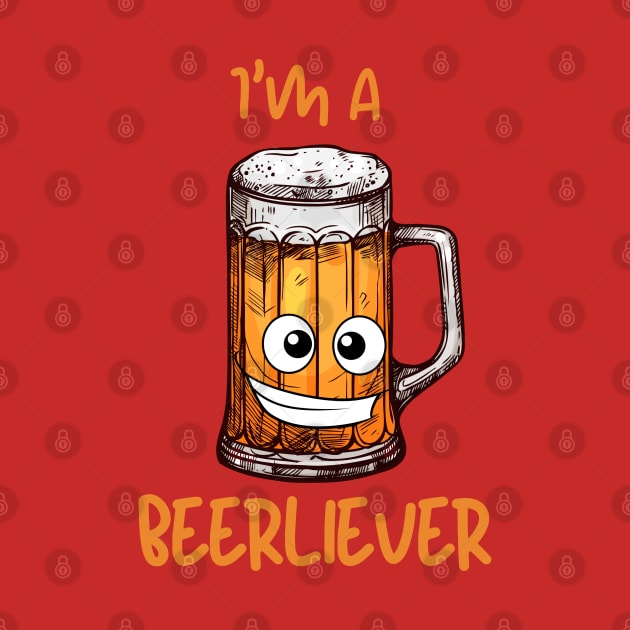 I'm a Beerliever by Unique Treats Designs