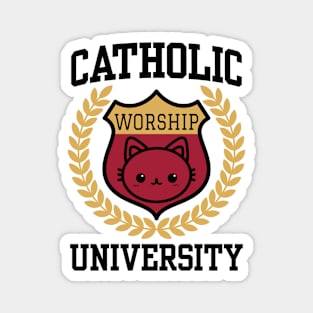 Cat-holic university Magnet