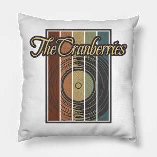 The Cranberries Vynil Silhouette Pillow