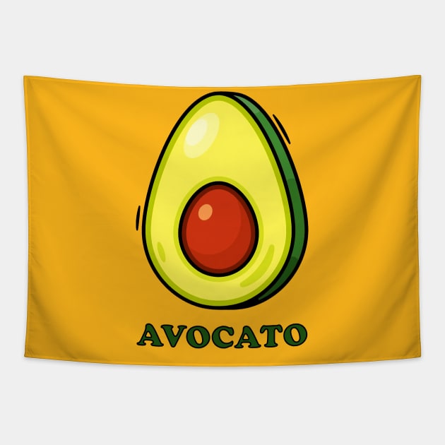 Avocato Tapestry by TamanSriwedari