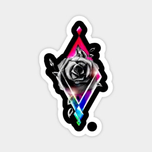 Crystal Rose Magnet