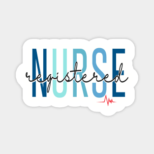 Vintage Registered Nurse RN Nursing Nurse Day and Nurse Week Magnet