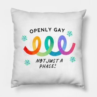 gay and proud Pillow