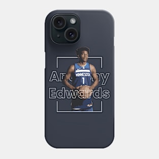 Anthony Edwards Minnesota Phone Case