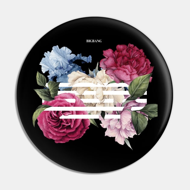 BIGBANG Flower Road Pin by iKPOPSTORE