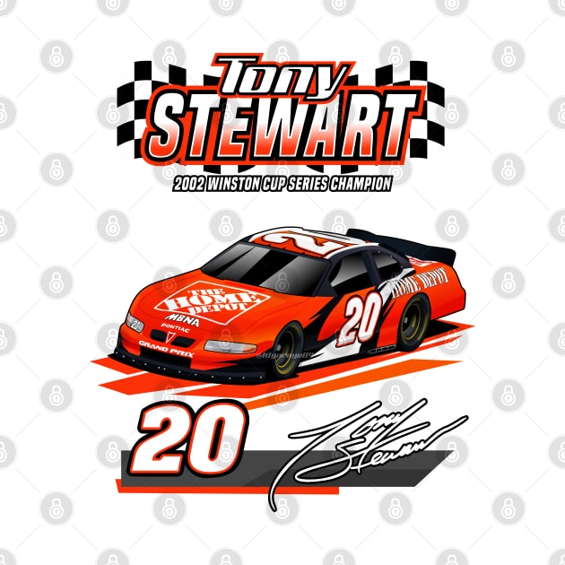 Tony Stewart Nascar 2002 by kucingtertawa