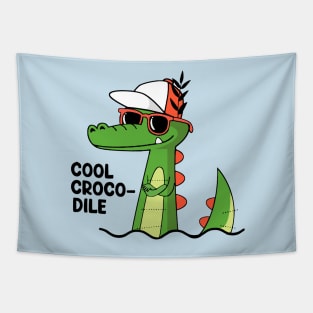 Cool crocodile Tapestry