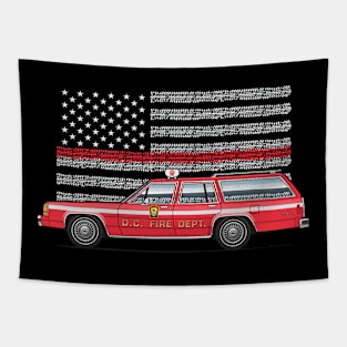 DC FIRE DEPT Tapestry