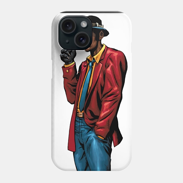 HOWLIN' JIMMY MOON Phone Case by INK&EYE CREATIVE