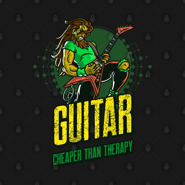 Guitar, Cheaper Than Therapy by DeliriousSteve