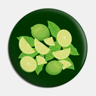 Lime Icons Set Pin