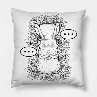 Top Hat Bunny Pillow