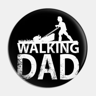 Walking dad lawn mower Pin