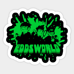 Matt eddsworld  Sticker for Sale by Infodrawz