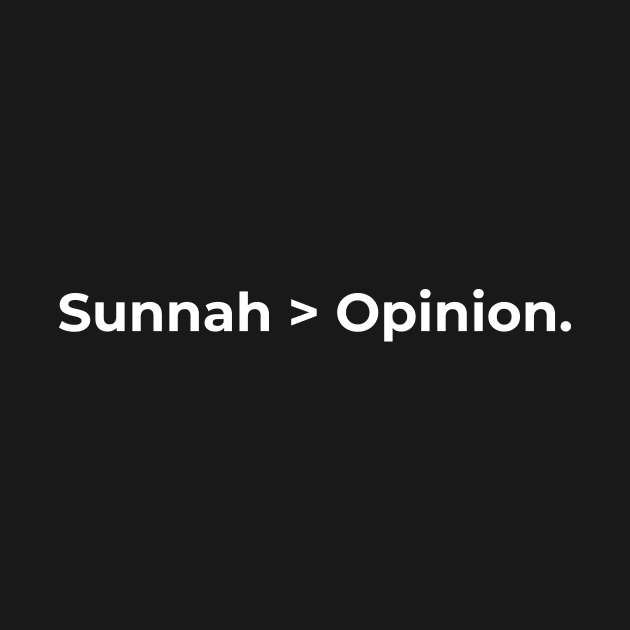 Islamic Sunnah > Opinion by Muslimory