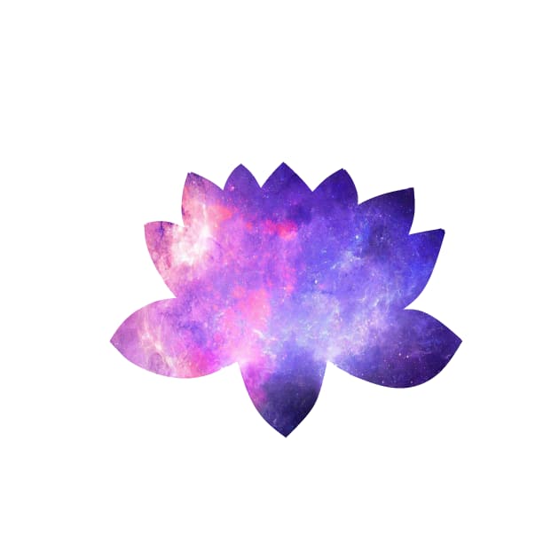 Galaxy Lotus Flower by sofjac