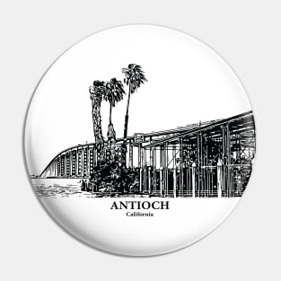 Antioch - California Pin