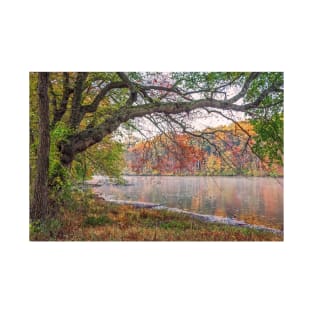 Fog On Millhurst Pond T-Shirt