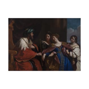 Esther Before Ahasuerus by Guercino T-Shirt