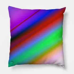 blue pink yellow red texture art Pillow