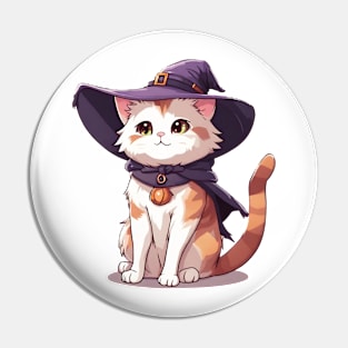 Witchy Cat Pin