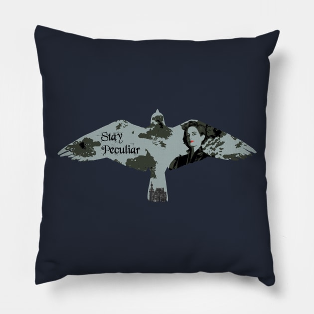 Stay Peculiar Pillow by EagleFlyFree