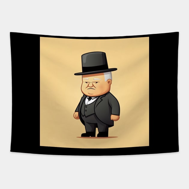 Herbert Hoover Tapestry by ComicsFactory