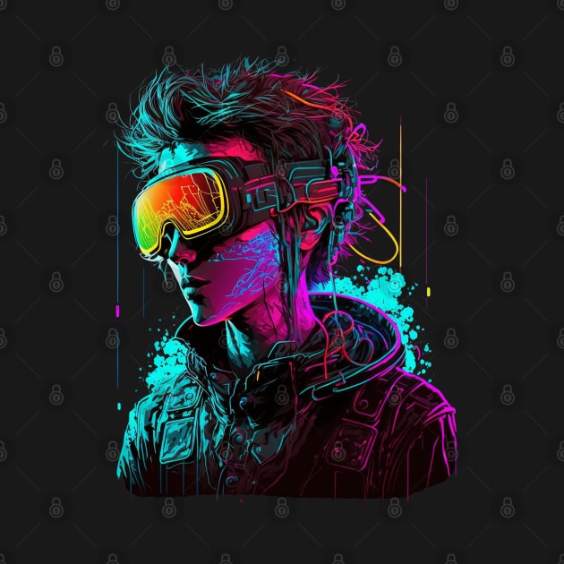 Cyberpunk VR Boy by feel.digital