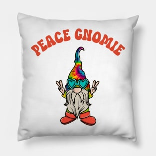 Hippie Peace Gnomie Pillow