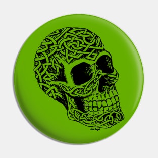 Celtic Skull Pin