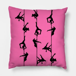 Pole Fitness Dancers Pillow