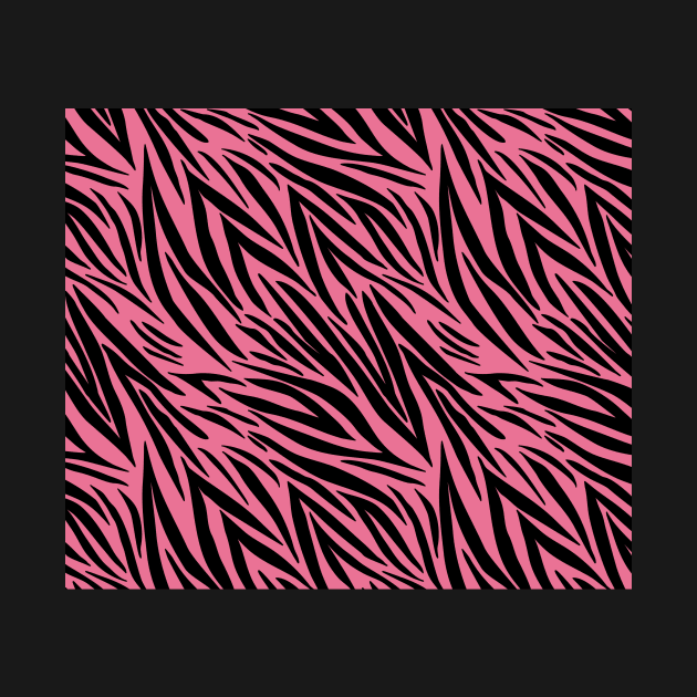 Modern Animal Skin Pattern Zebra by Lemonflowerlove