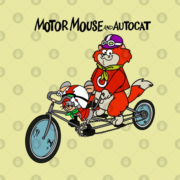 Motormouse and Autocat Classic 60’s Cartoon with Title by GoneawayGames