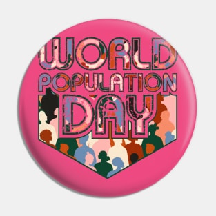 world population day Pin