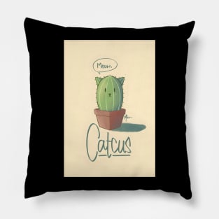 Cactus man art design gift Pillow