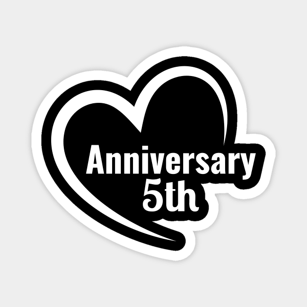 5th anniversary Magnet by LAMUS