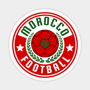 Morocco Football Magnet